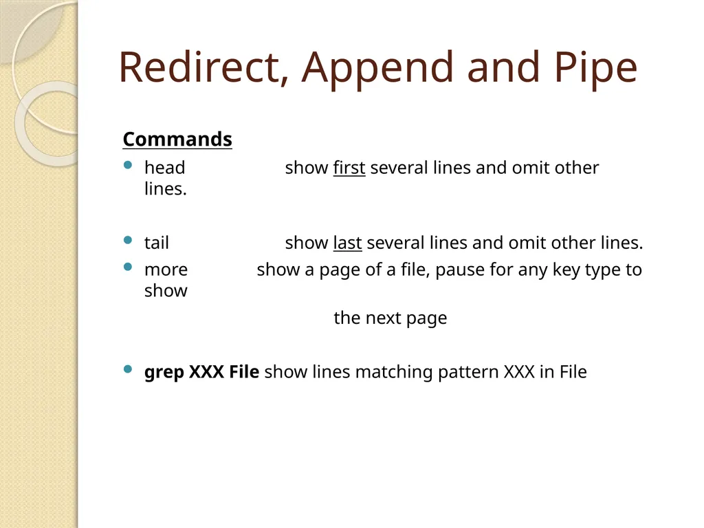 Linux Introduction CIS 6395, Incident Response - slide 28 of 45
