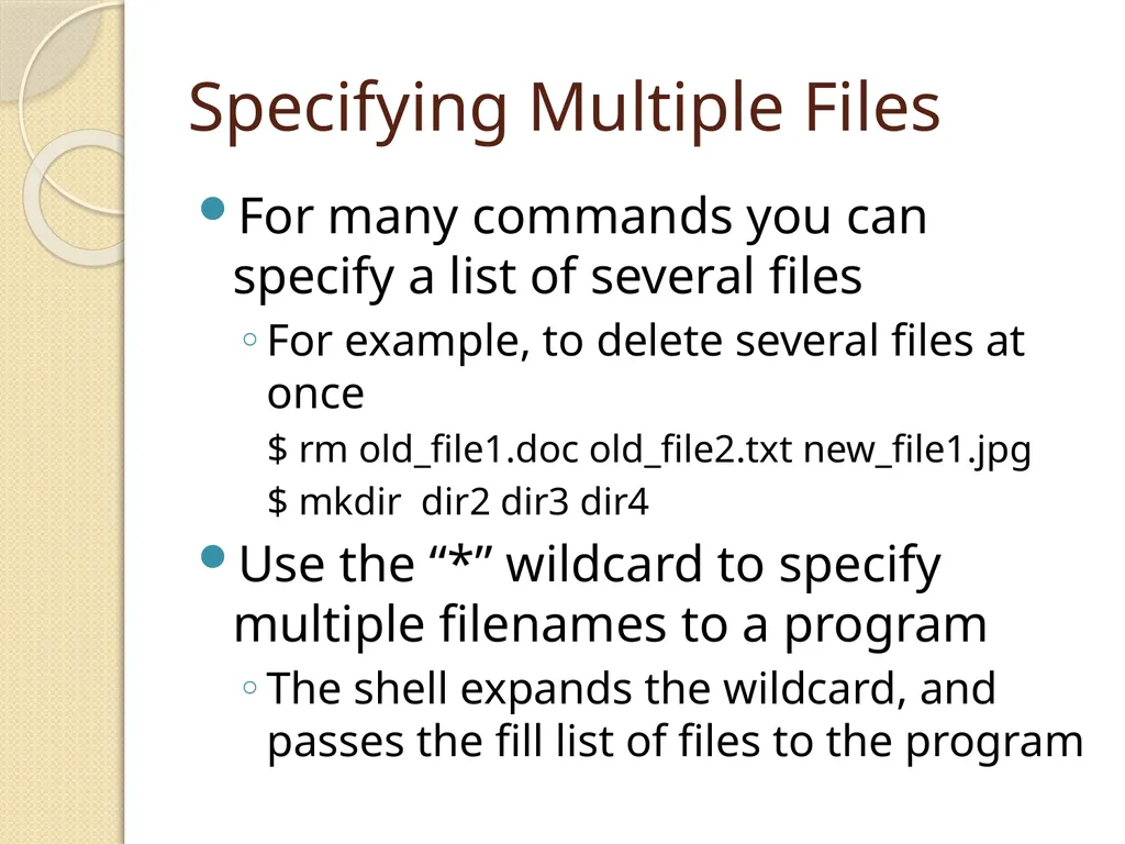 Linux Introduction CIS 6395, Incident Response - slide 22 of 45