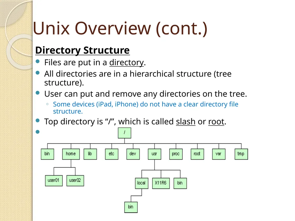 Linux Introduction CIS 6395, Incident Response - slide 11 of 45