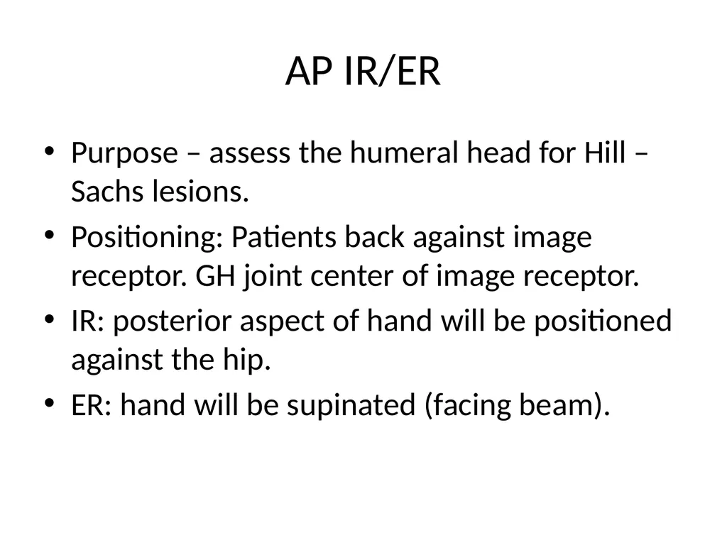 Shoulder Radiography What to consider when - slide 9 of 39