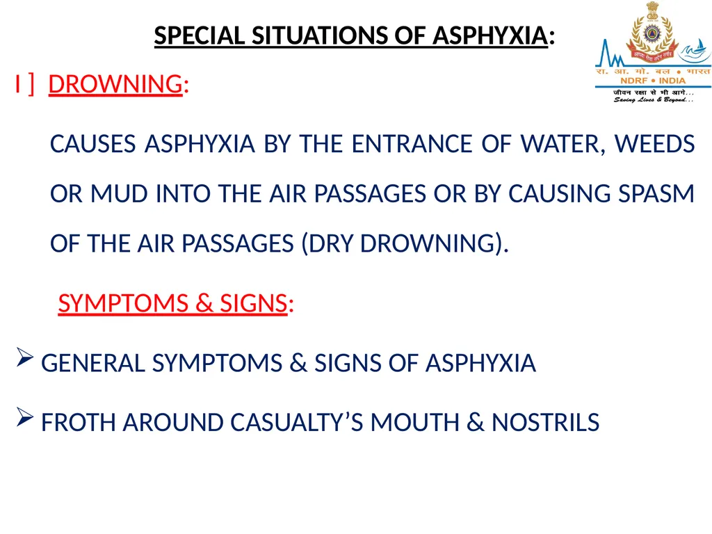 ASPHYXIA LESSON -11 BY OMKAR YADAV INSP/PH - slide 11 of 24