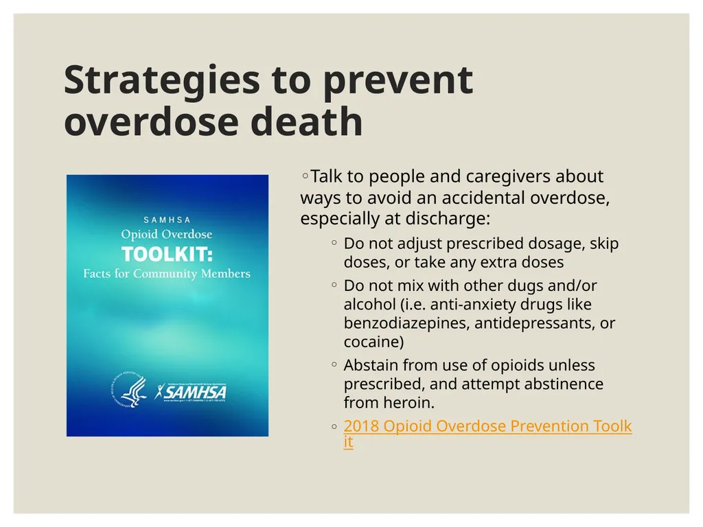 Drug Overdose Prevention Program Awareness - slide 9 of 16