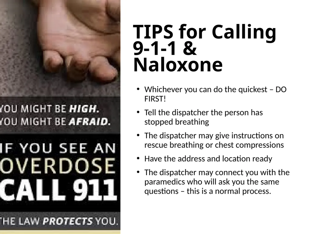 Drug Overdose Prevention Program Awareness - slide 14 of 16