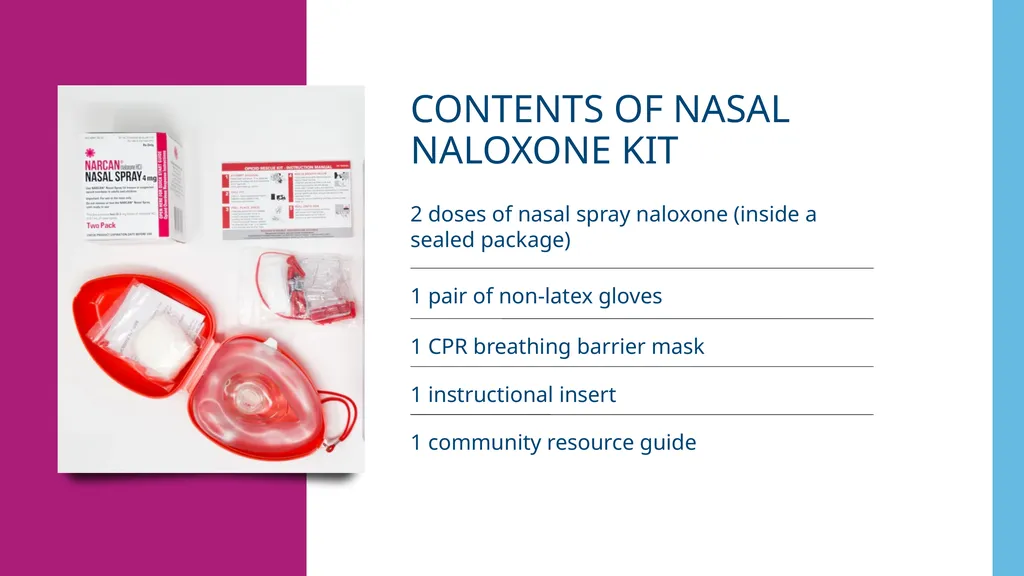 Naloxone Get Ready. Get Trained. Save Lives. - slide 16 of 30