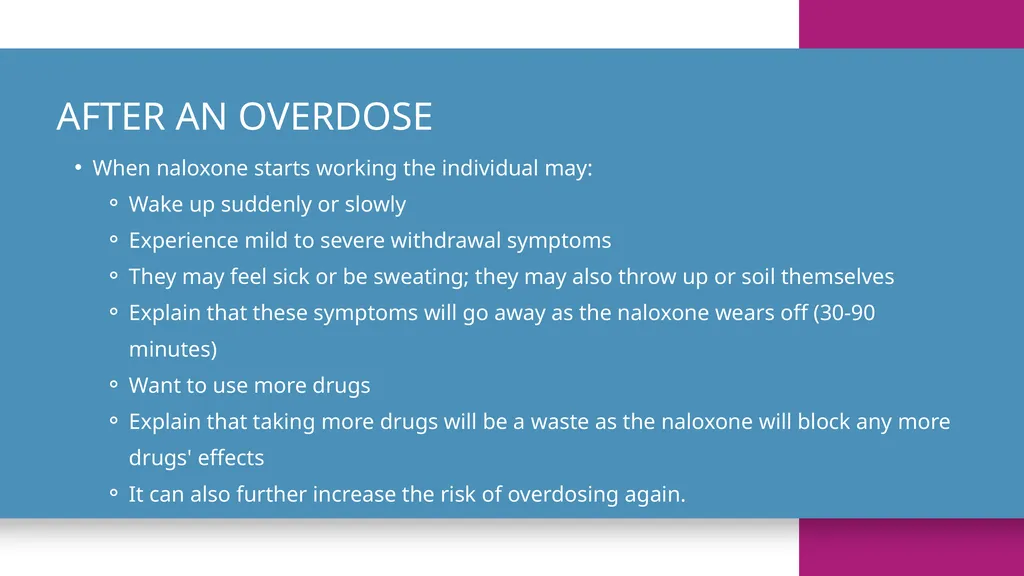 Naloxone Get Ready. Get Trained. Save Lives. - slide 24 of 30
