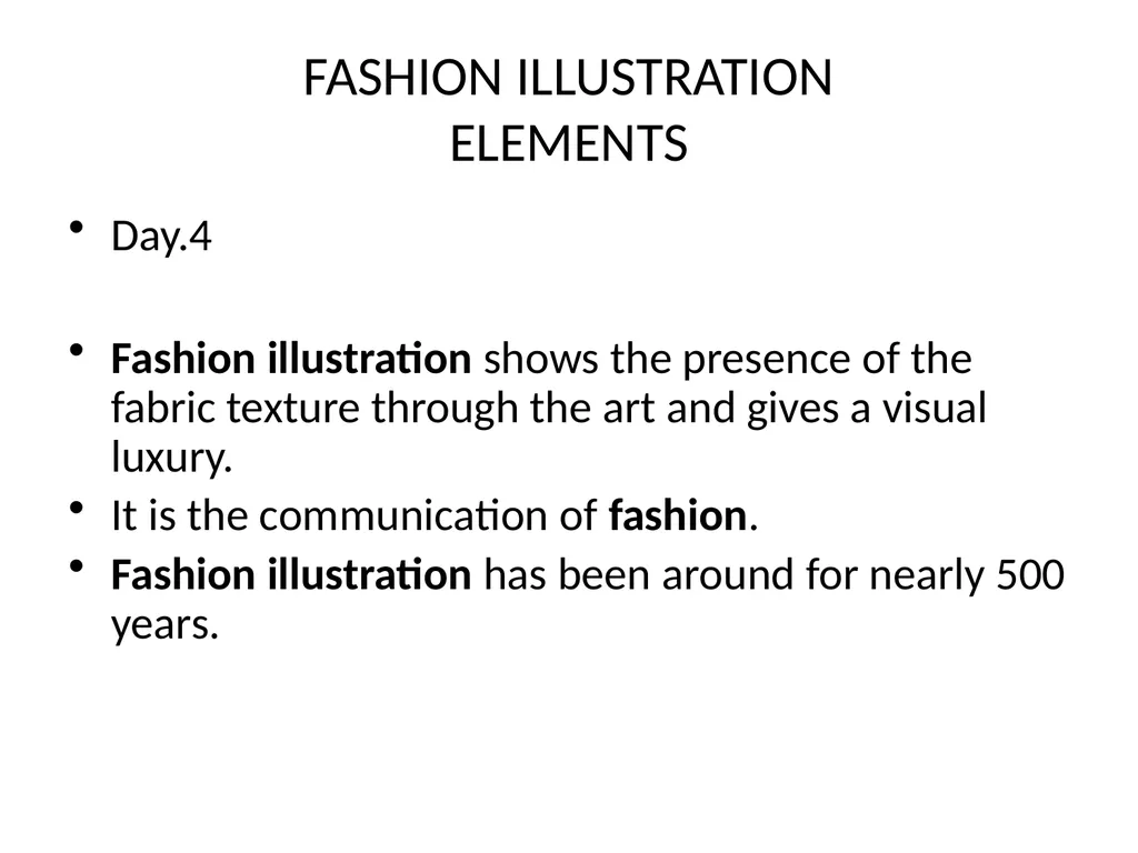 ELEMENTS OF FASHION ILLUSTRATION FASHION - slide 7 of 11