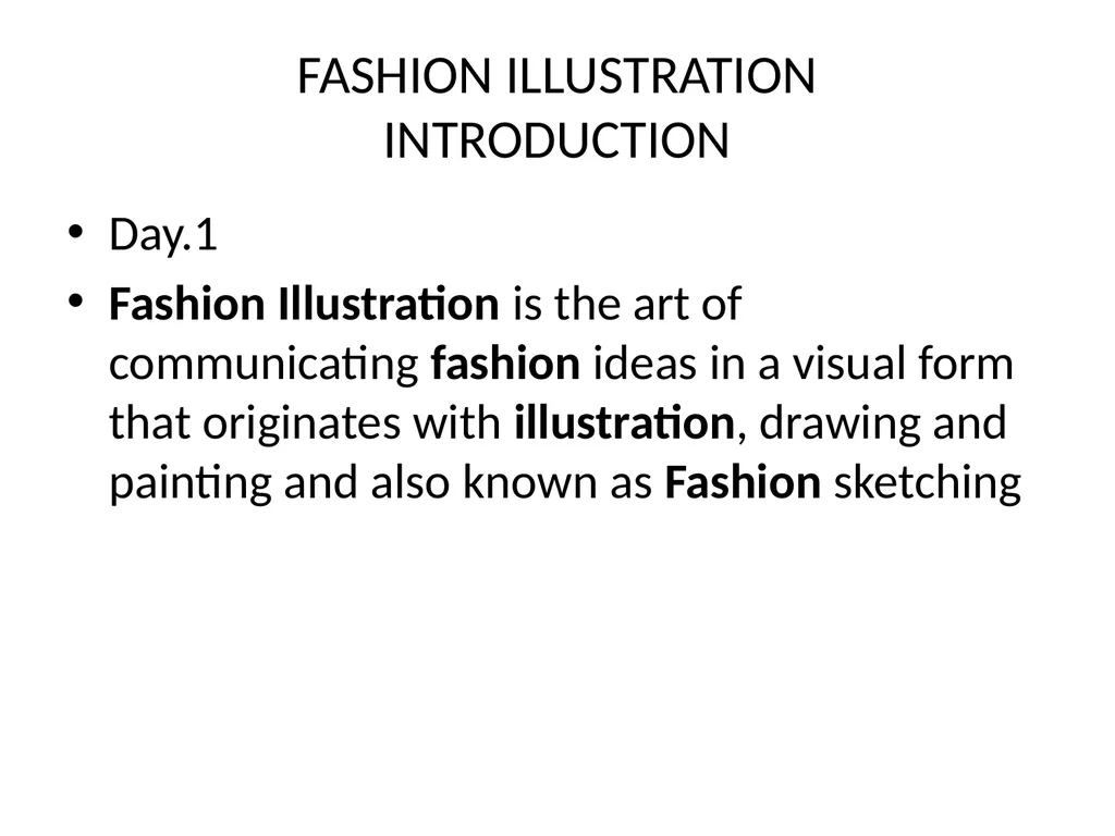 ELEMENTS OF FASHION ILLUSTRATION FASHION - slide 2 of 11