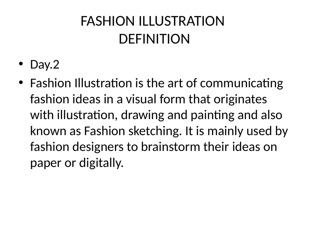 ELEMENTS OF FASHION ILLUSTRATION FASHION - slide 4 of 11