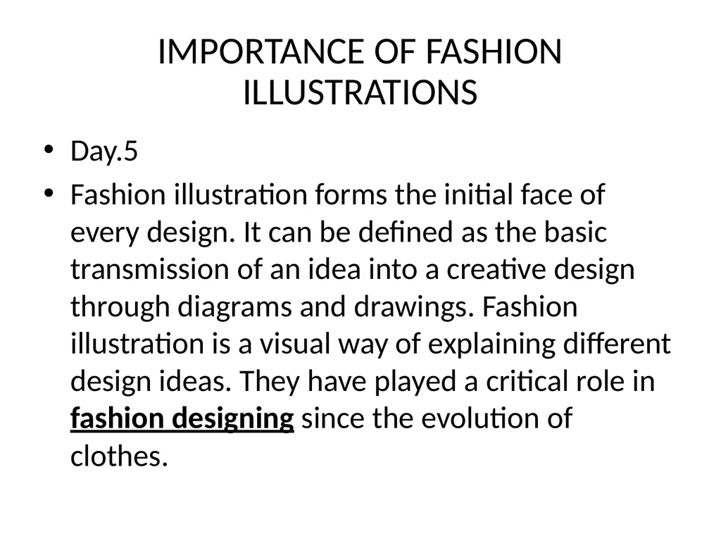 ELEMENTS OF FASHION ILLUSTRATION FASHION - slide 9 of 11