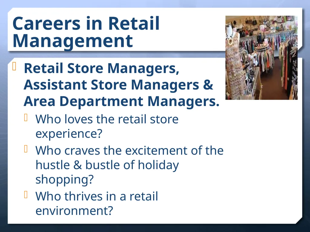 Careers In the Apparel & Fashion Industry - slide 17 of 21