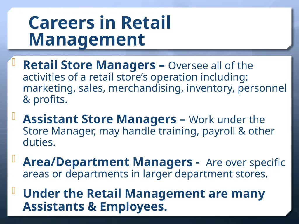 Careers In the Apparel & Fashion Industry - slide 18 of 21