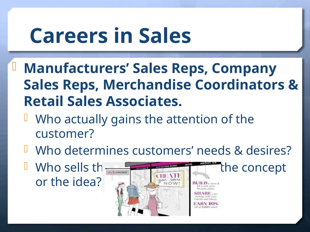 Careers In the Apparel & Fashion Industry - slide 11 of 21