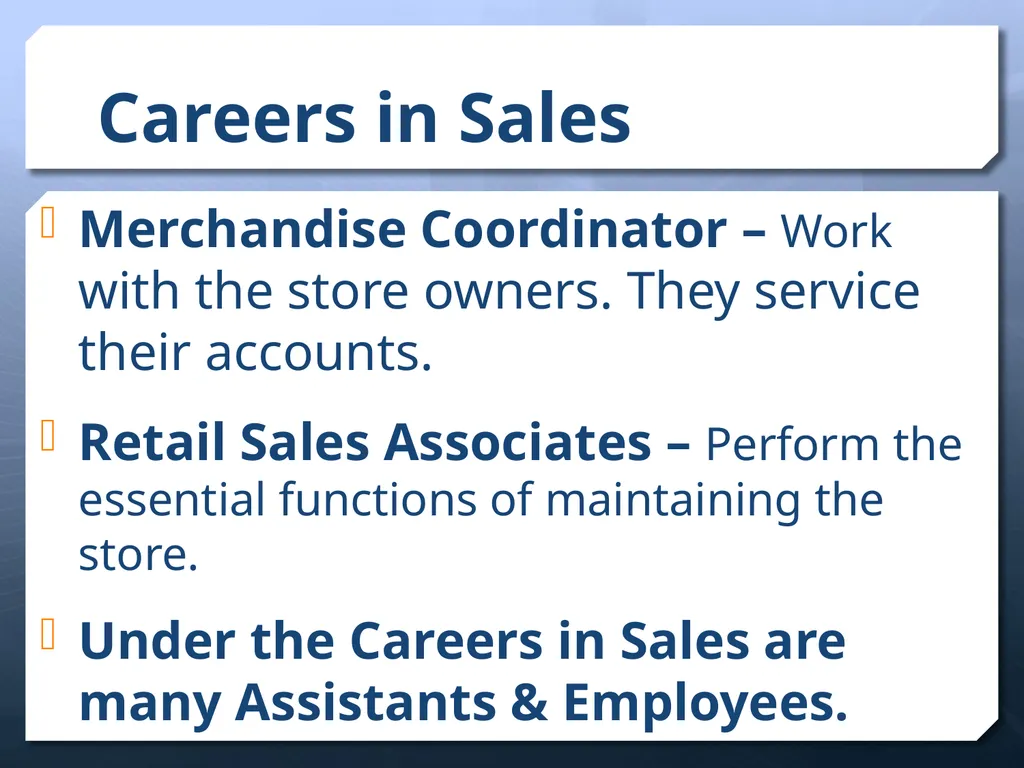 Careers In the Apparel & Fashion Industry - slide 13 of 21