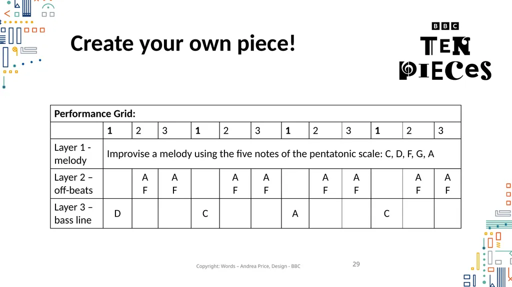 Margaret Bonds Montgomery Variations Primary - slide 29 of 38
