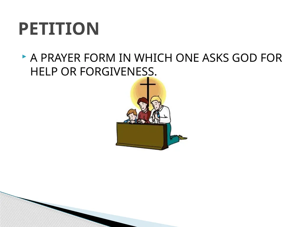 FORMS OF PRAYERS CATHOLIC PRAYERS LET US PRAY! WE - slide 10 of 27