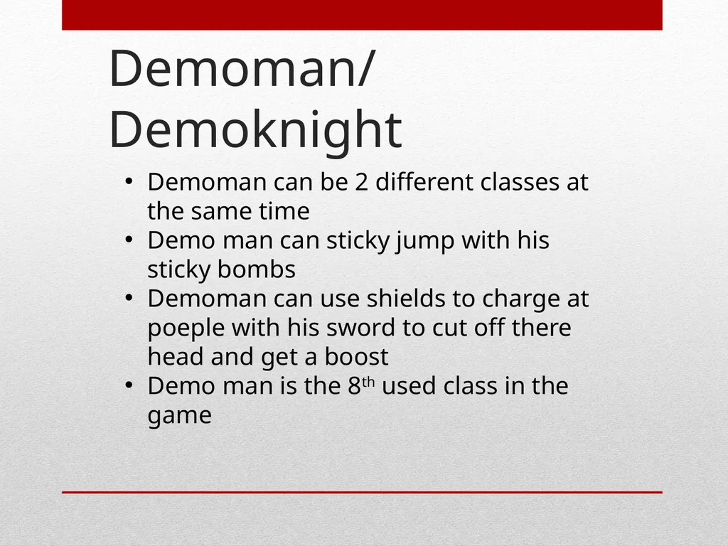 Team Fortress 2 BY: Kobe Woo WHAT TEAM FORTESS 2 - slide 6 of 11