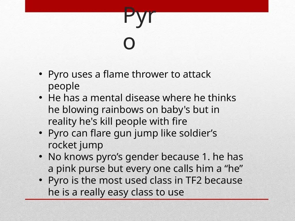 Team Fortress 2 BY: Kobe Woo WHAT TEAM FORTESS 2 - slide 5 of 11