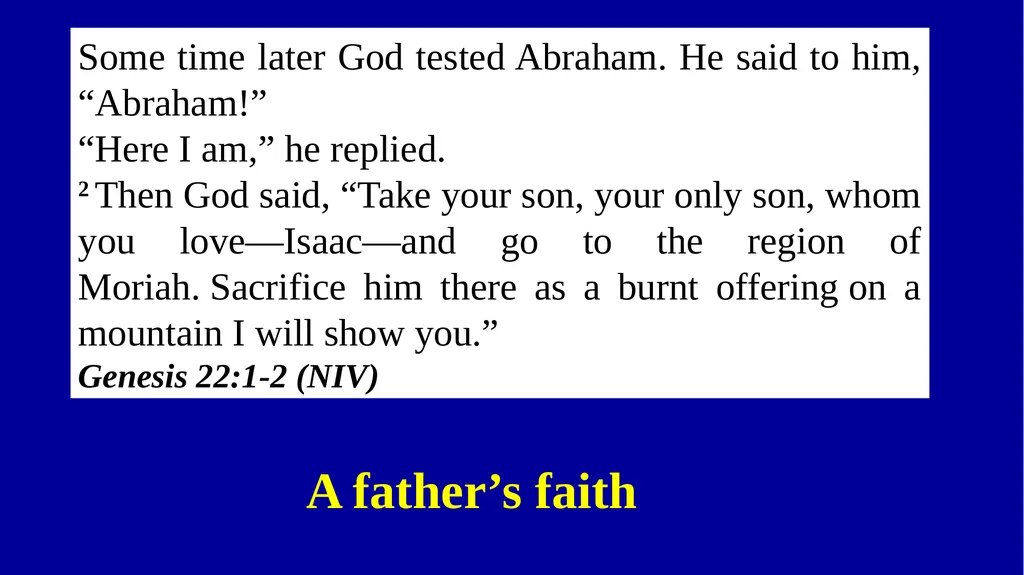 15 God also said to Abraham, “As for Sarai your - slide 2 of 14