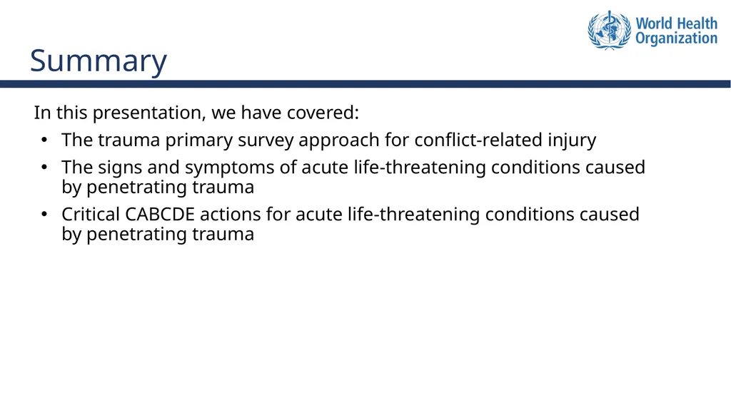 Basic Emergency Care Approach to the acutely ill - slide 19 of 19