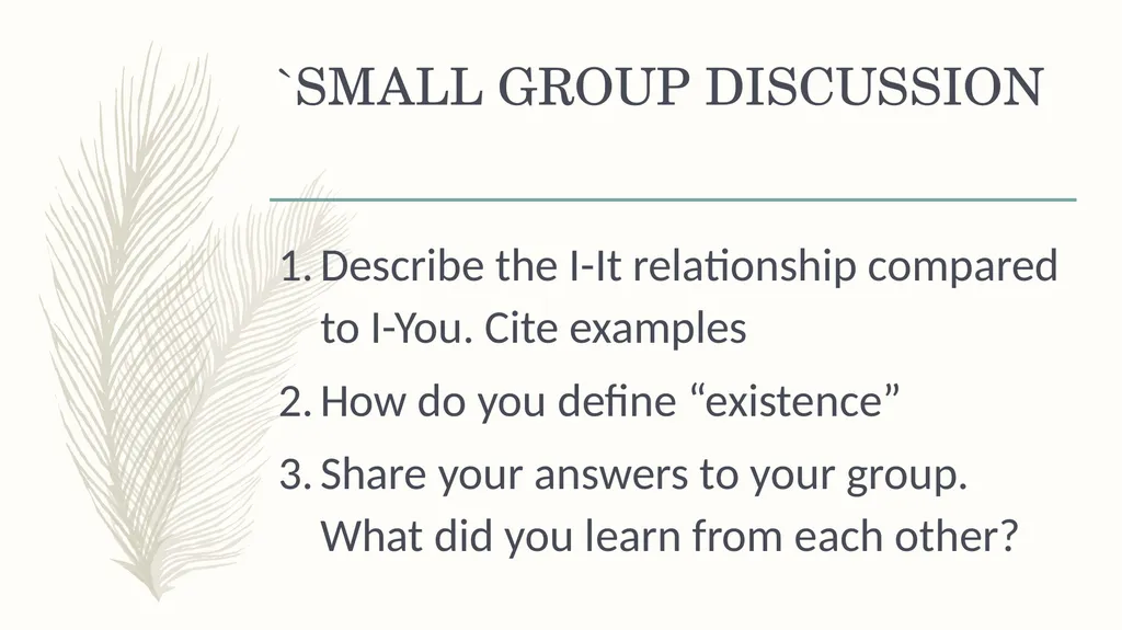 Lesson 6 Intersubjectivity This lesson aims to: - slide 24 of 40