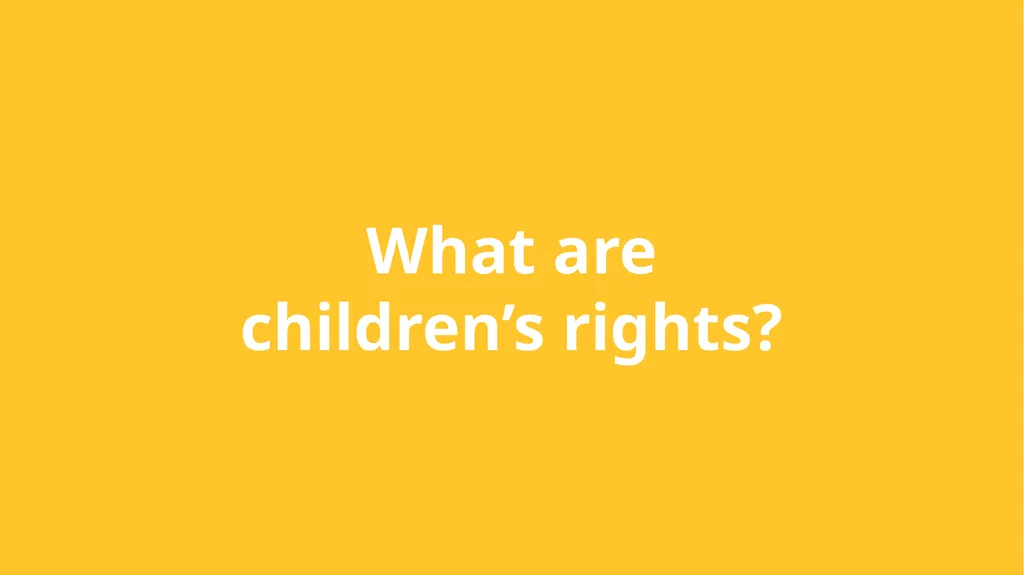 Understanding the rights and needs of children - slide 3 of 50