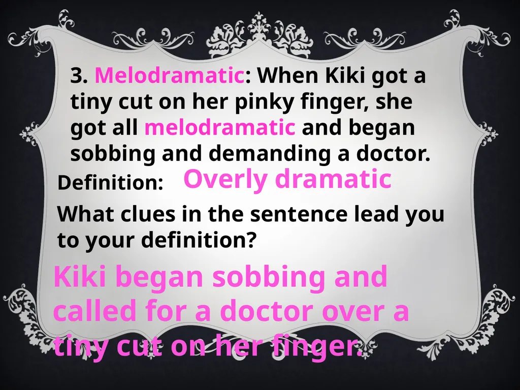 CONTEXT CLUES North Junior High School 8th Grade - slide 12 of 22