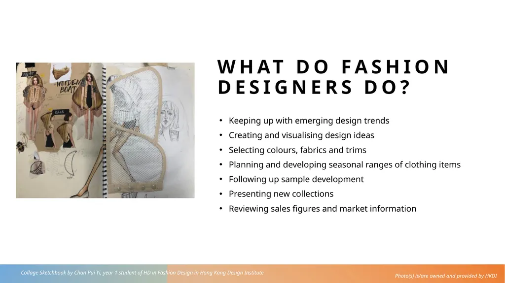 Introduction to Fashion Design CHAPTER 1 WHAT IS - slide 5 of 8
