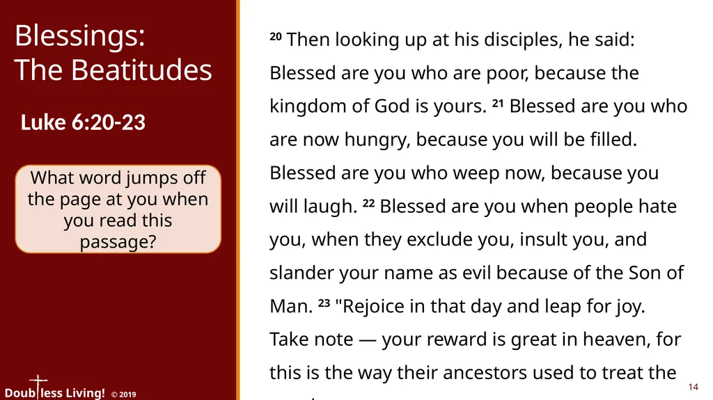 Doub less Living! 2 A state of utmost bliss - slide 14 of 24