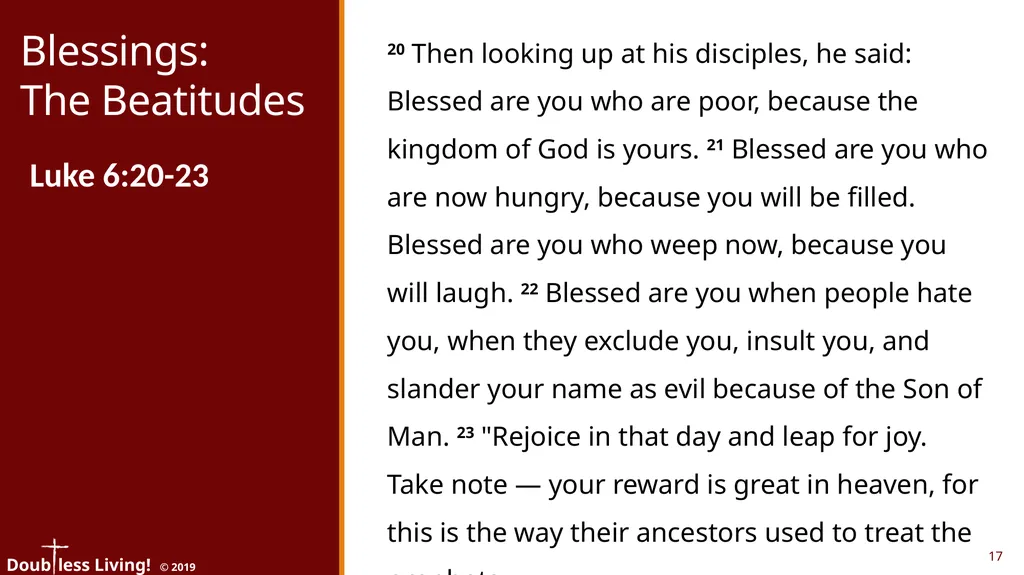 Doub less Living! 2 A state of utmost bliss - slide 17 of 24