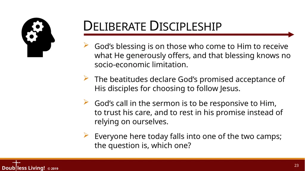 Doub less Living! 2 A state of utmost bliss - slide 23 of 24