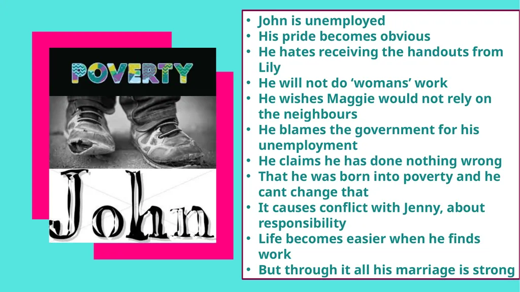 MEN SHOULD WEEP Themes THEMES Poverty and - slide 5 of 9