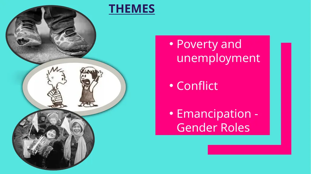 MEN SHOULD WEEP Themes THEMES Poverty and - slide 2 of 9