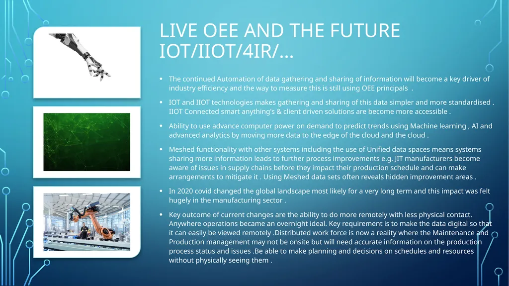 Incorporating Digitisation in Asset Management - slide 8 of 8