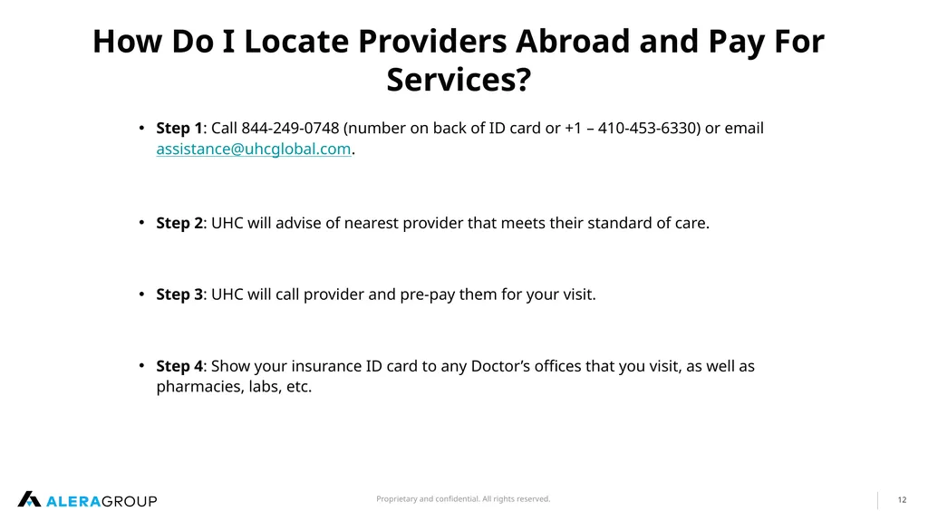 Student Health Insurance For Study Abroad Programs - slide 12 of 27