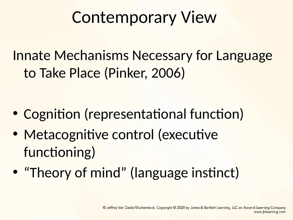 Chapter 2: Historical and Contemporary Views of - slide 10 of 44