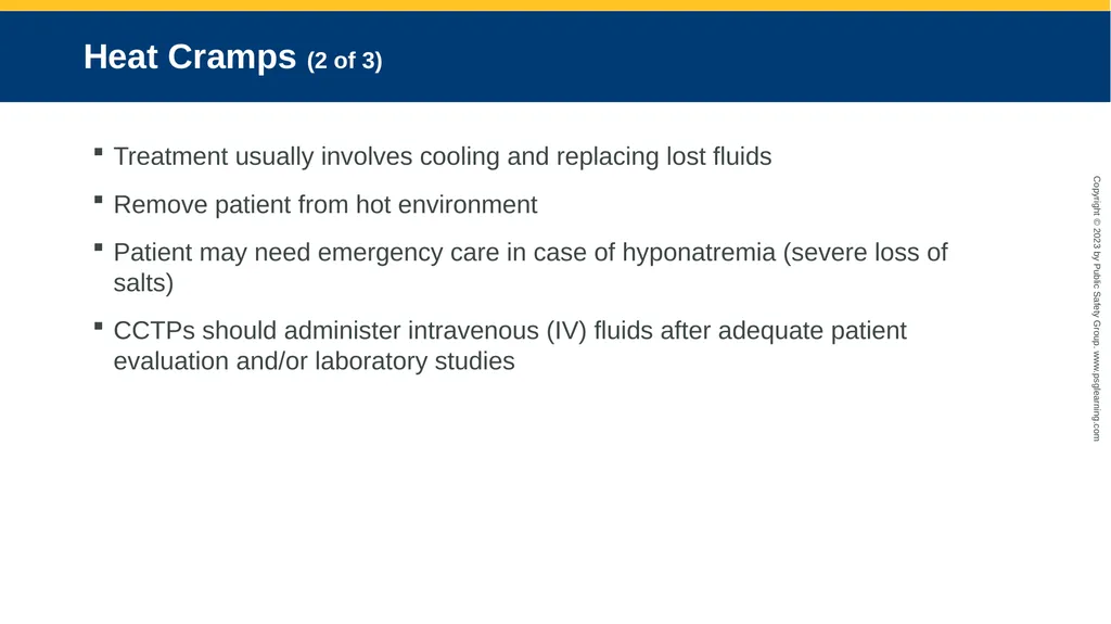 CHAPTER 19 Environmental Emergencies Introduction - slide 24 of 72