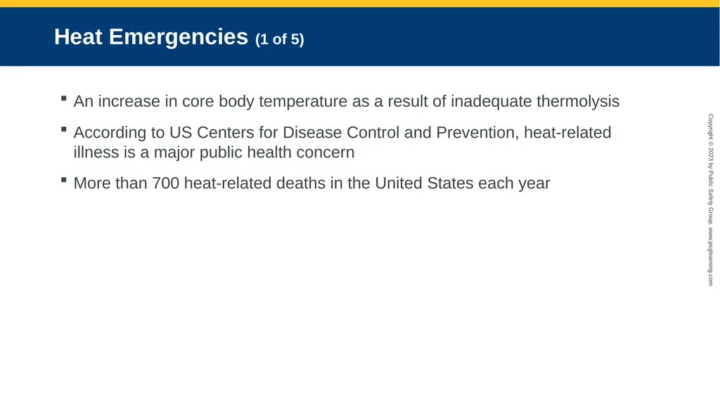 CHAPTER 19 Environmental Emergencies Introduction - slide 15 of 72