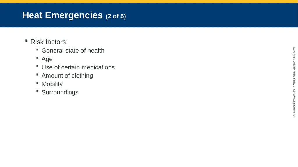 CHAPTER 19 Environmental Emergencies Introduction - slide 16 of 72