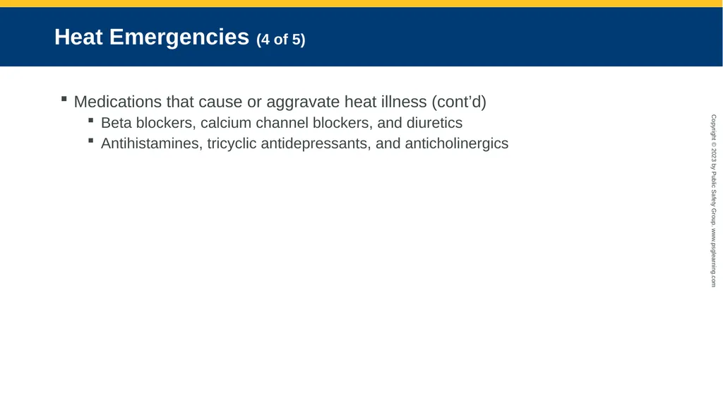 CHAPTER 19 Environmental Emergencies Introduction - slide 18 of 72