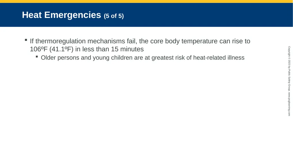 CHAPTER 19 Environmental Emergencies Introduction - slide 19 of 72
