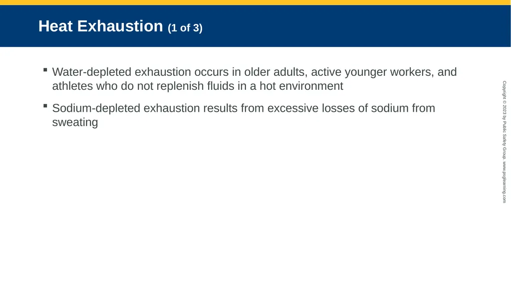 CHAPTER 19 Environmental Emergencies Introduction - slide 30 of 72