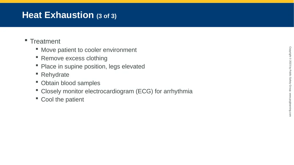 CHAPTER 19 Environmental Emergencies Introduction - slide 32 of 72