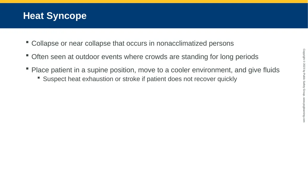 CHAPTER 19 Environmental Emergencies Introduction - slide 29 of 72
