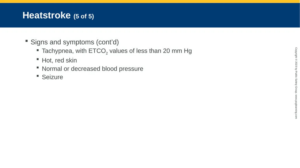 CHAPTER 19 Environmental Emergencies Introduction - slide 37 of 72