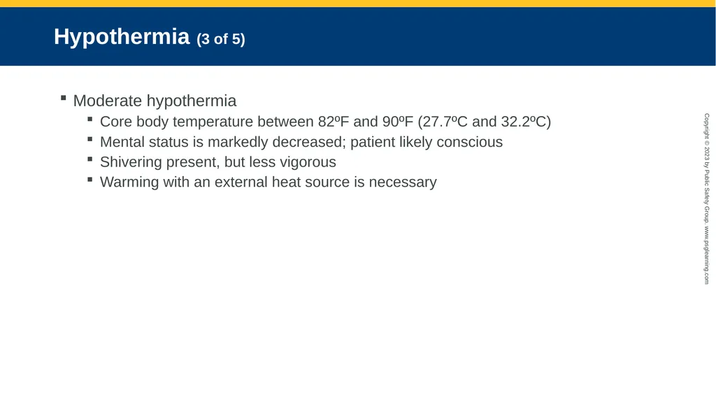 CHAPTER 19 Environmental Emergencies Introduction - slide 47 of 72