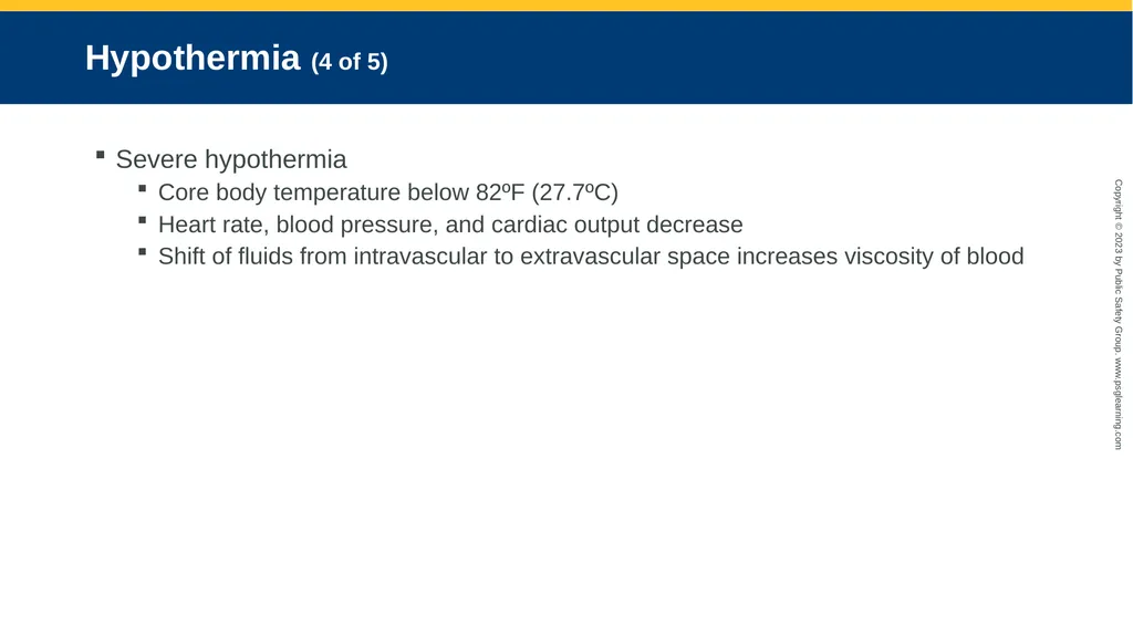 CHAPTER 19 Environmental Emergencies Introduction - slide 48 of 72