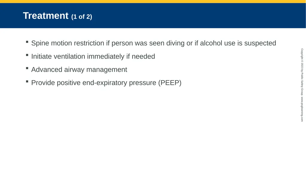 CHAPTER 19 Environmental Emergencies Introduction - slide 54 of 72