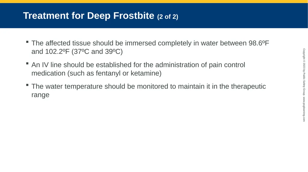 CHAPTER 19 Environmental Emergencies Introduction - slide 44 of 72
