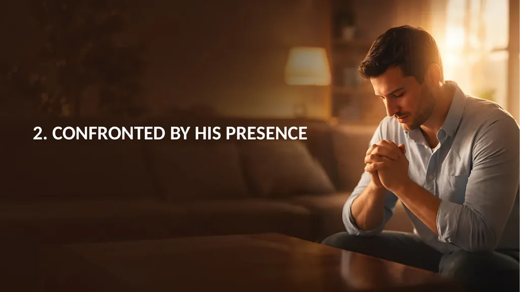 PRAYER – TIME ALONE WITH GOD 1. CONTENT IN HIS - slide 6 of 22