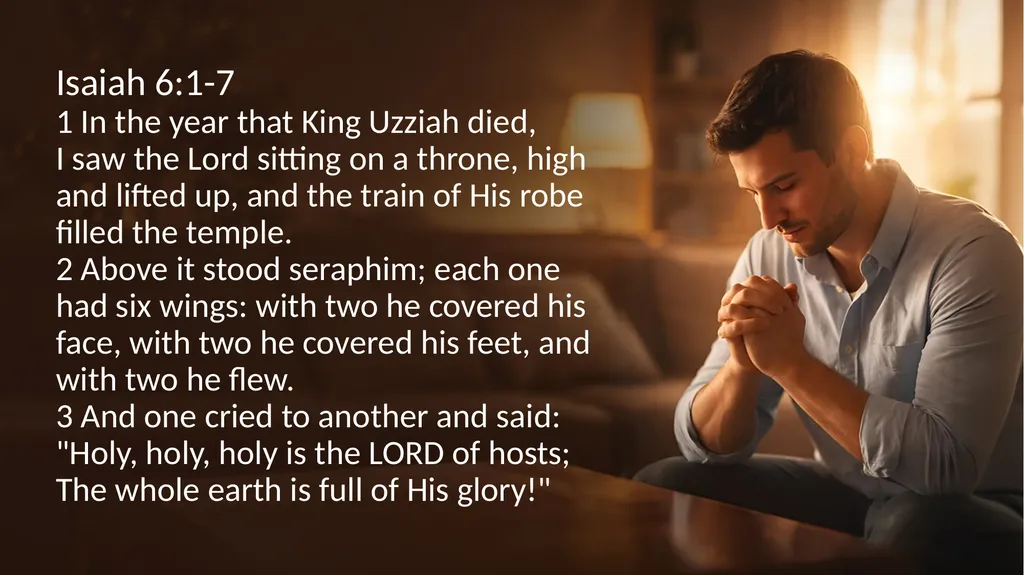PRAYER – TIME ALONE WITH GOD 1. CONTENT IN HIS - slide 7 of 22